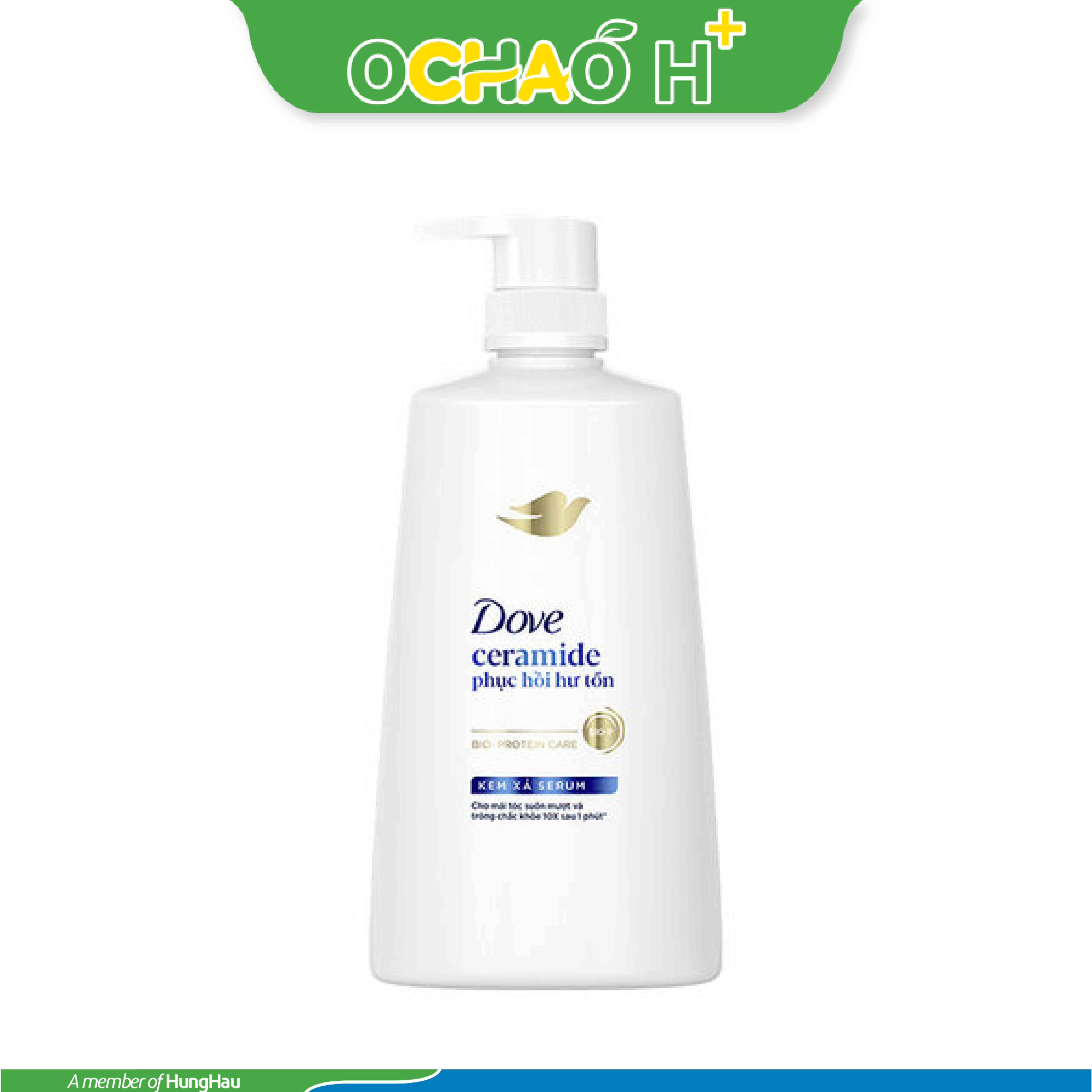 DOVE Kem Xả CERAMIDE Phục Hồi Hư Tổn Chai 610g