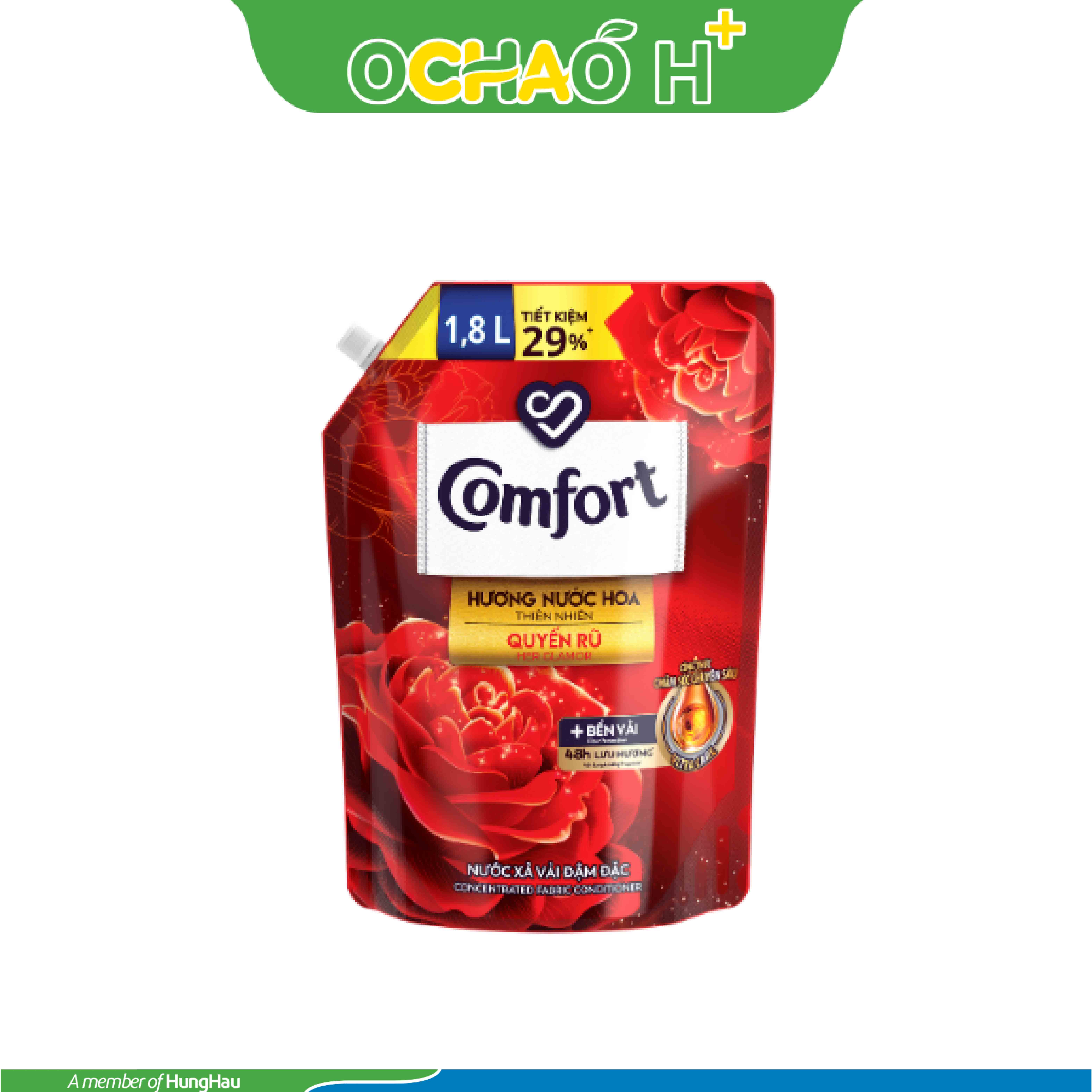 COMFORT Hương nước hoa Thiên Nhiên Quyến Rũ Gói 3.1L