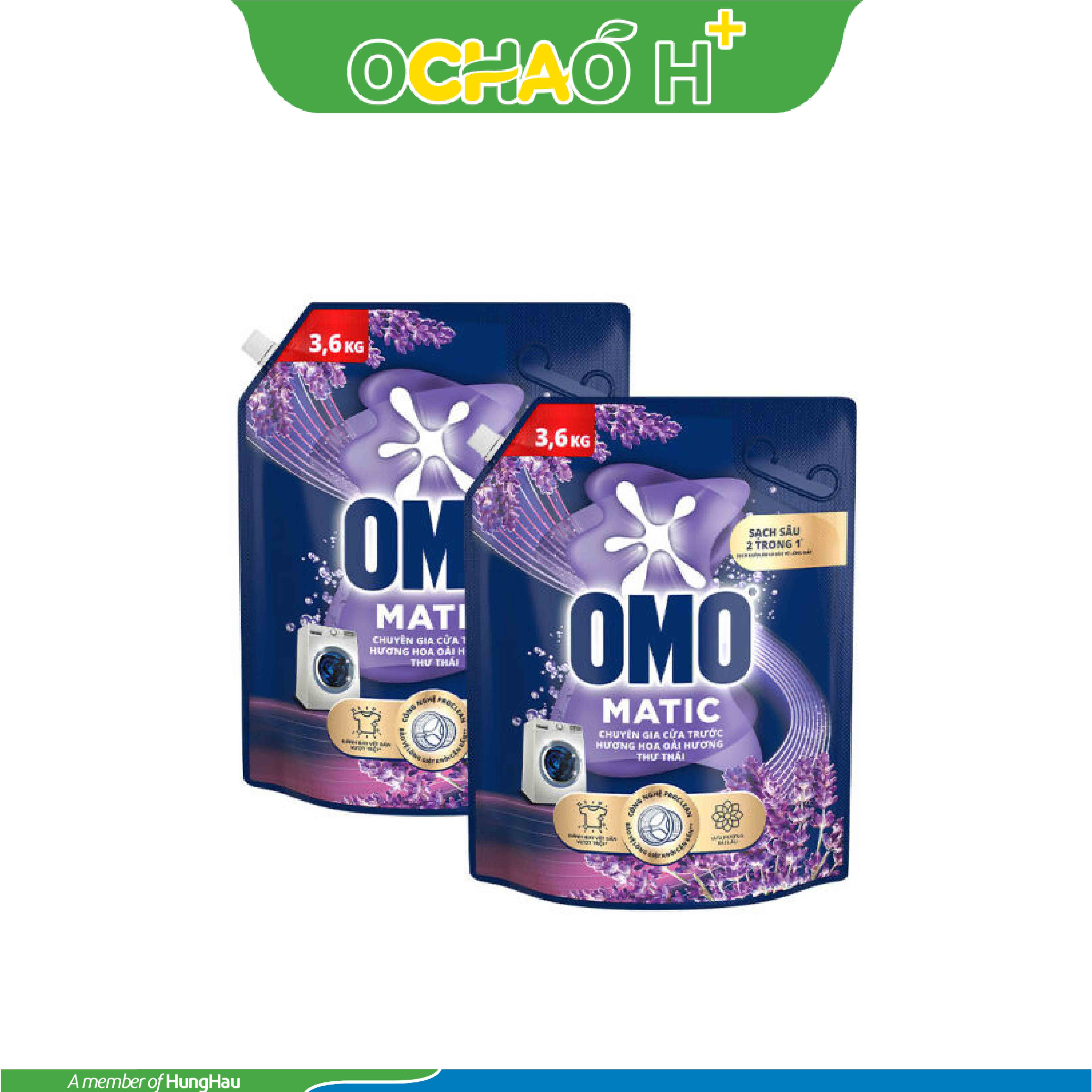 OMO Nước giặc Cửa Trước Oải Hương Thơm Thái 3.6kg 