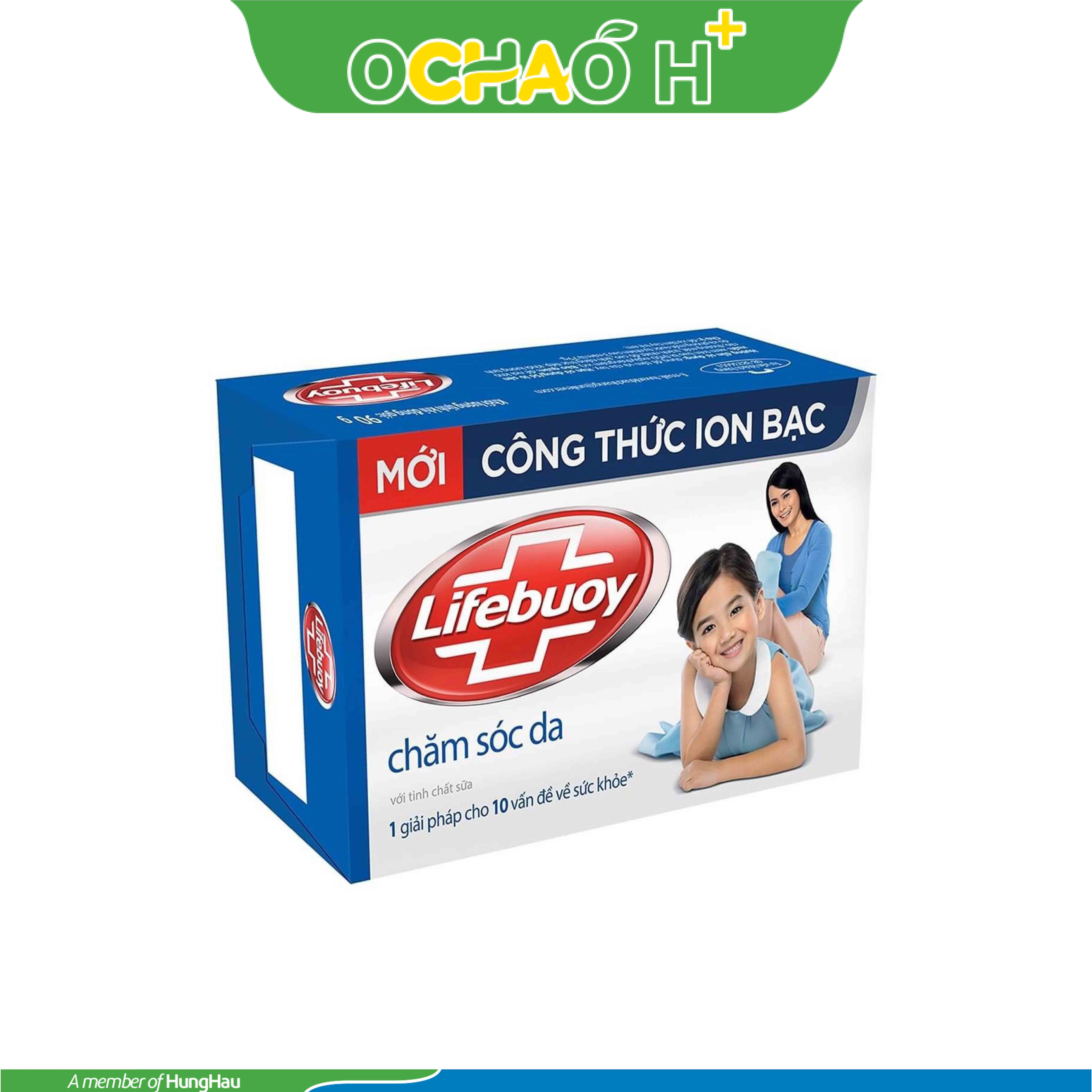 LIFEBUOY xà bông cục chăm sóc da Bánh 90g