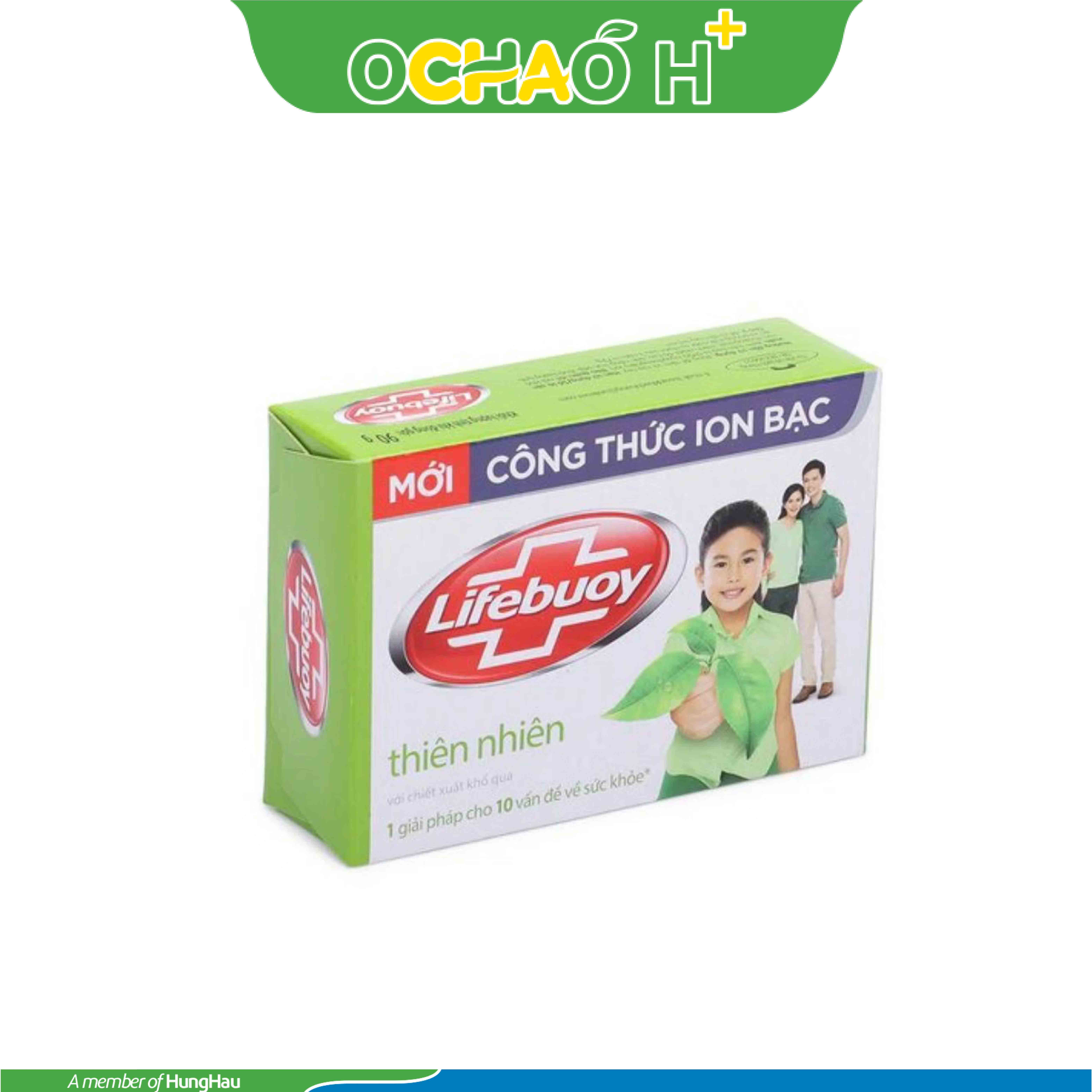 LIFEBUOY xà bông cục thiên nhiên Bánh 90g