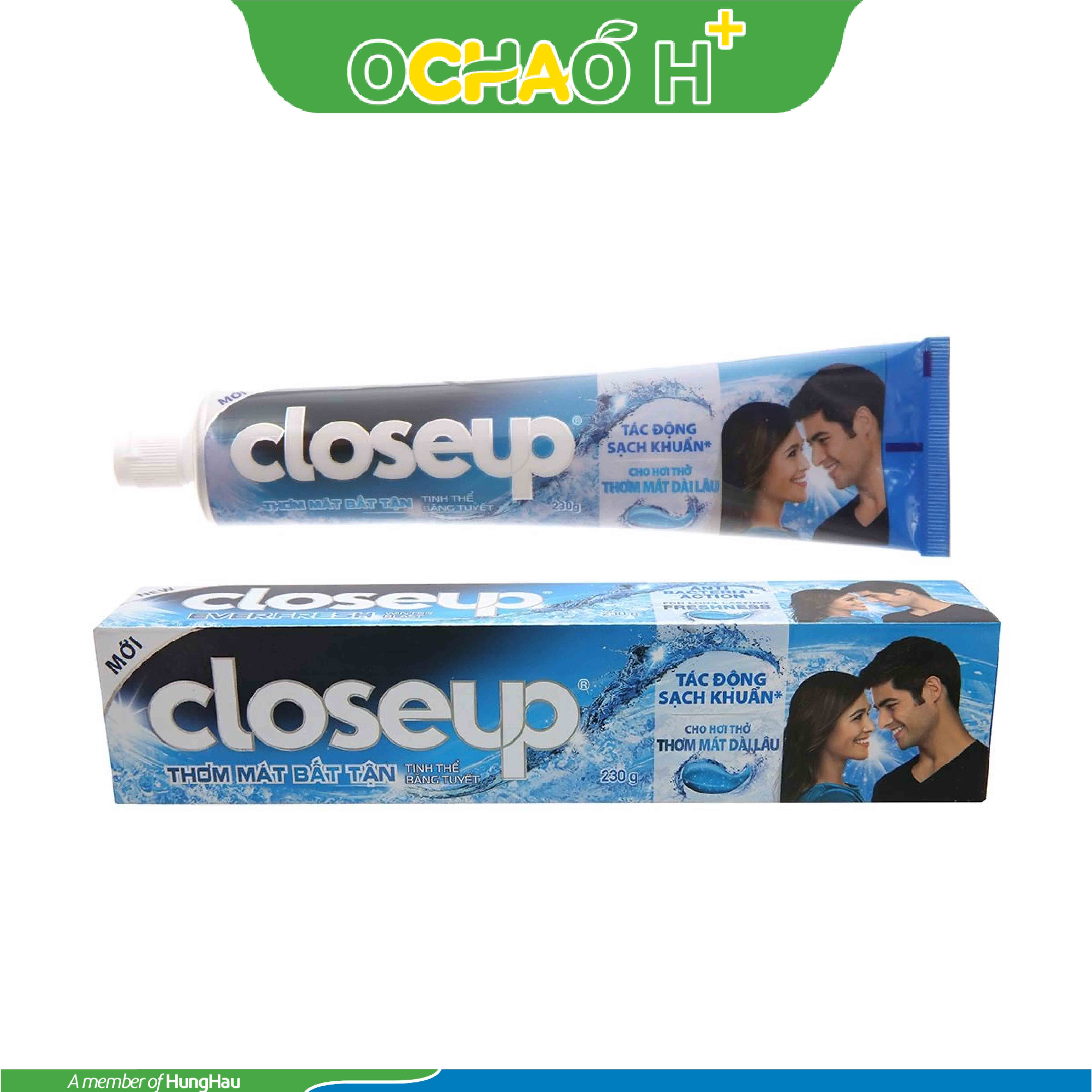 CLOSEUP Kem đánh răng Tinh Thể Băng Tuyết Ống 230g