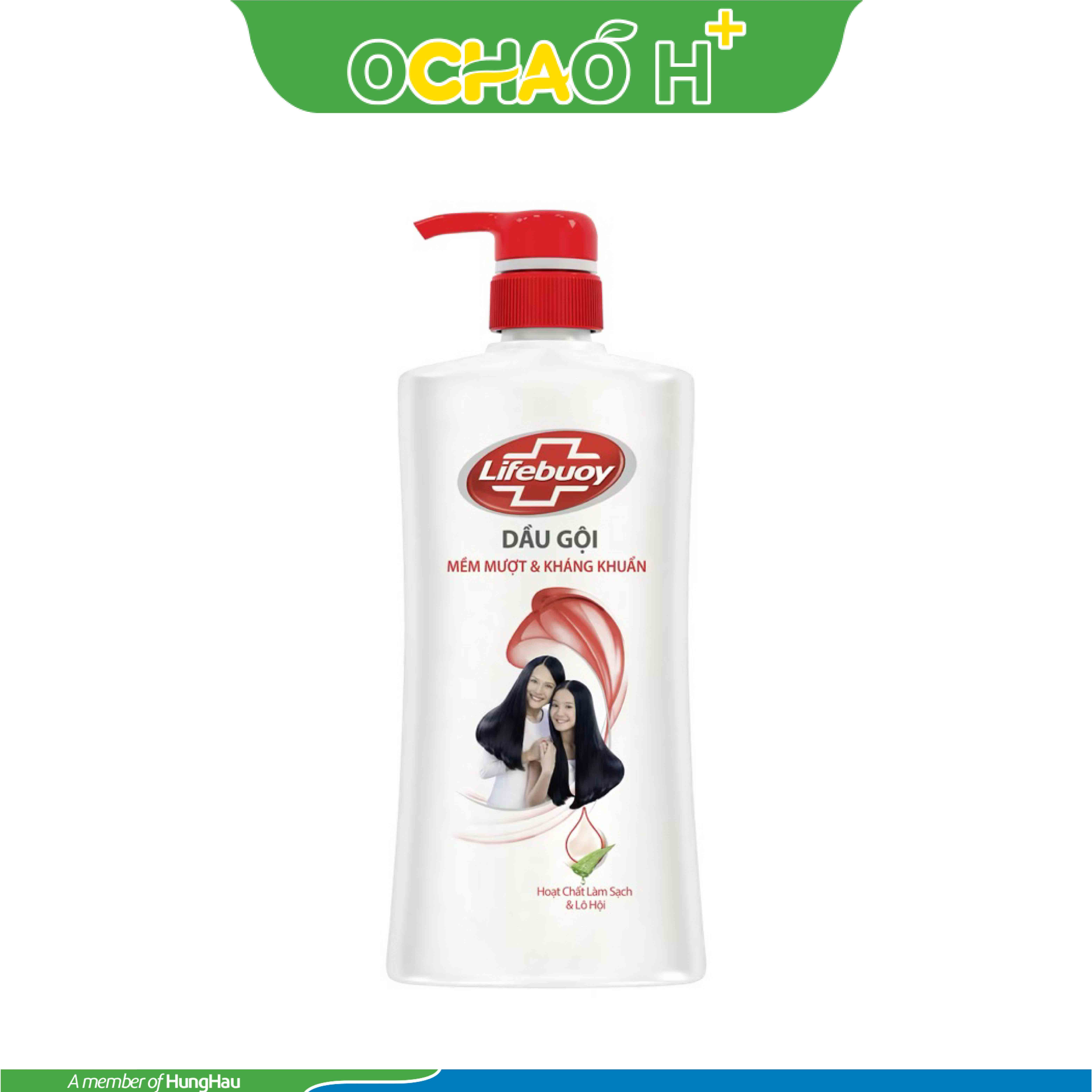 LIFEBUOY Dầu gội mềm mượt kháng khuẩn Chai 640g
