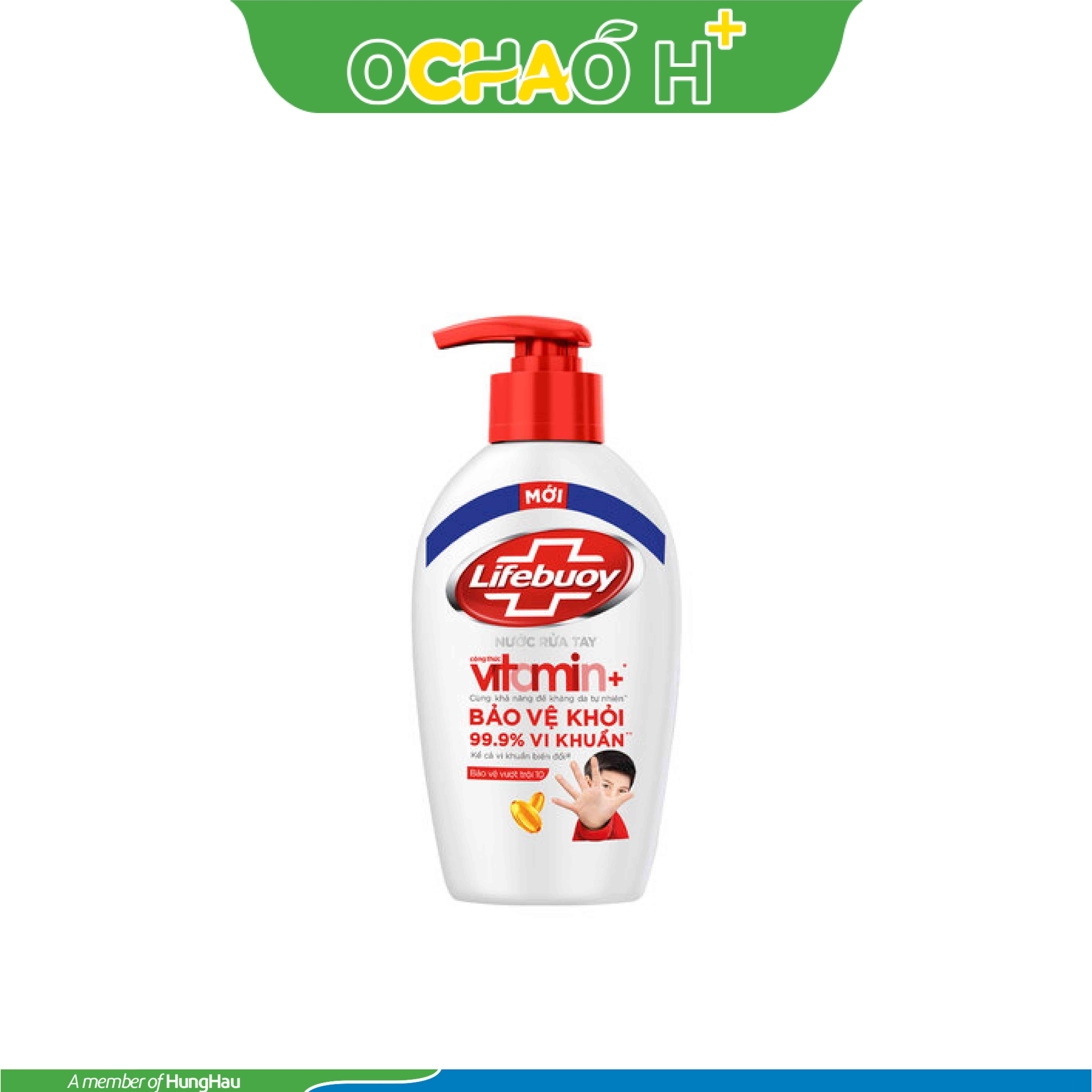 LIFEBUOY Nước Rửa Tay Bảo Vệ Vượt Trội 10 Chai 180g