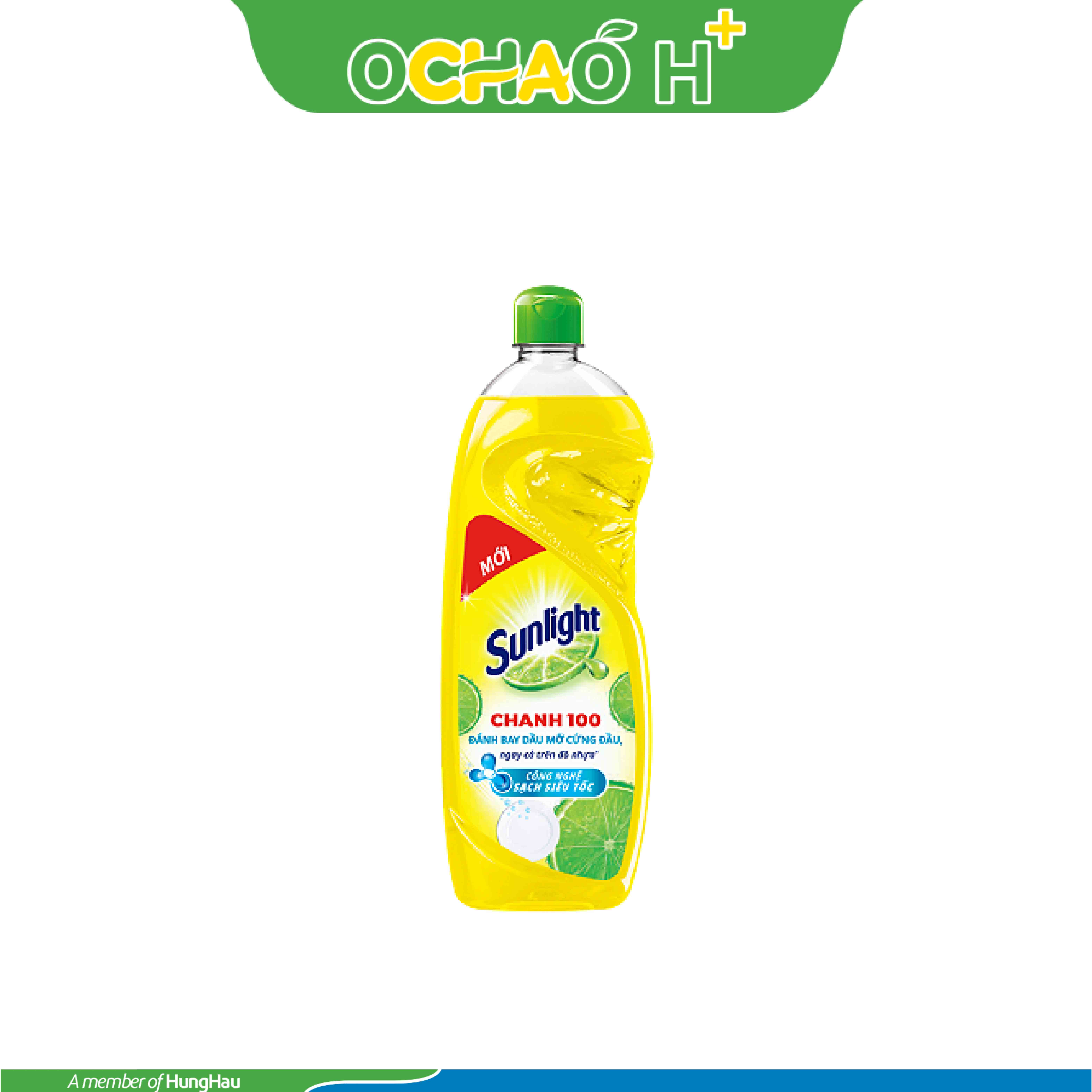 SUNLIGHT Nước Rửa Chén Chanh Mới Chai 750g