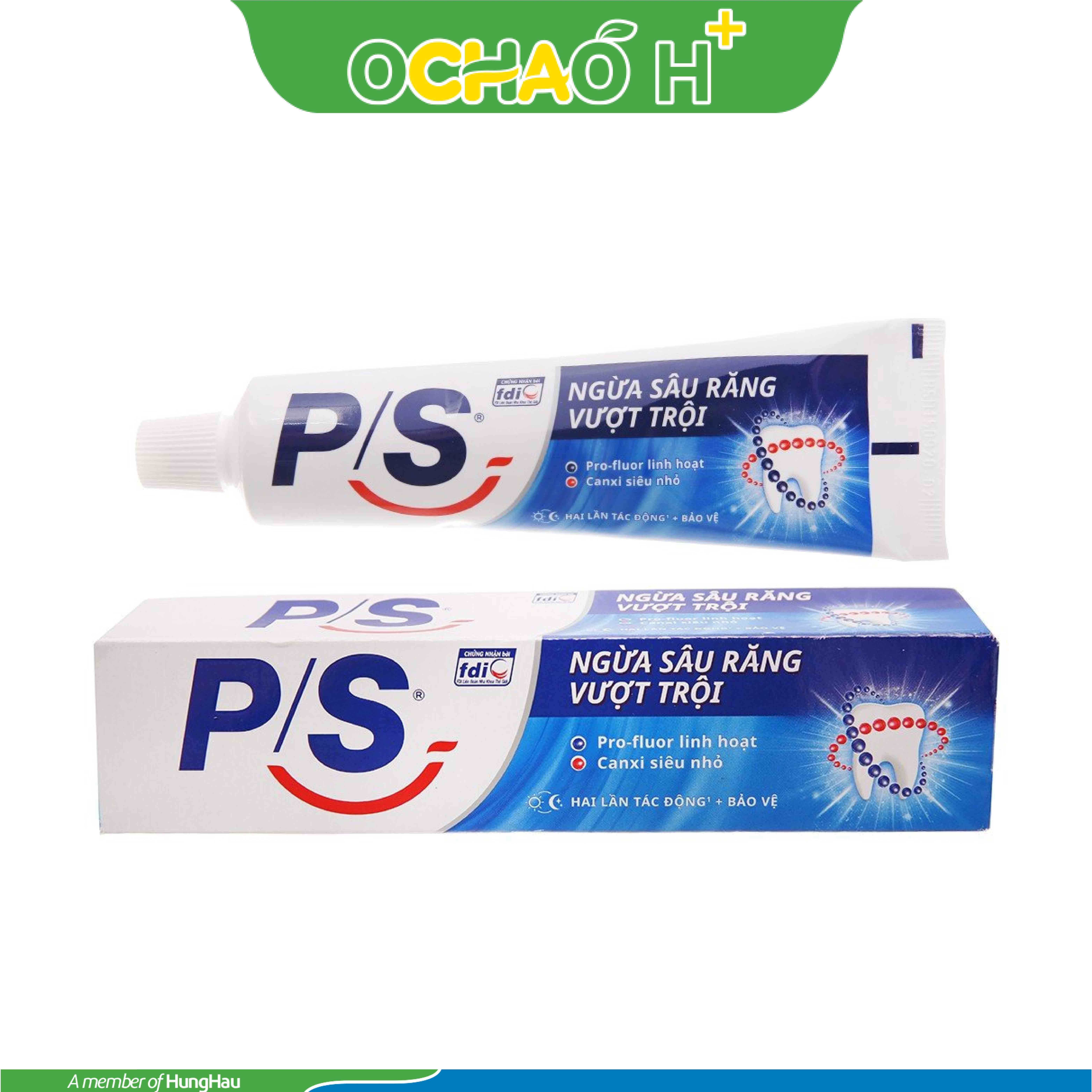 P/S Kem Đánh Răng Ngừa Sâu Răng Vượt Trội Ống 230g