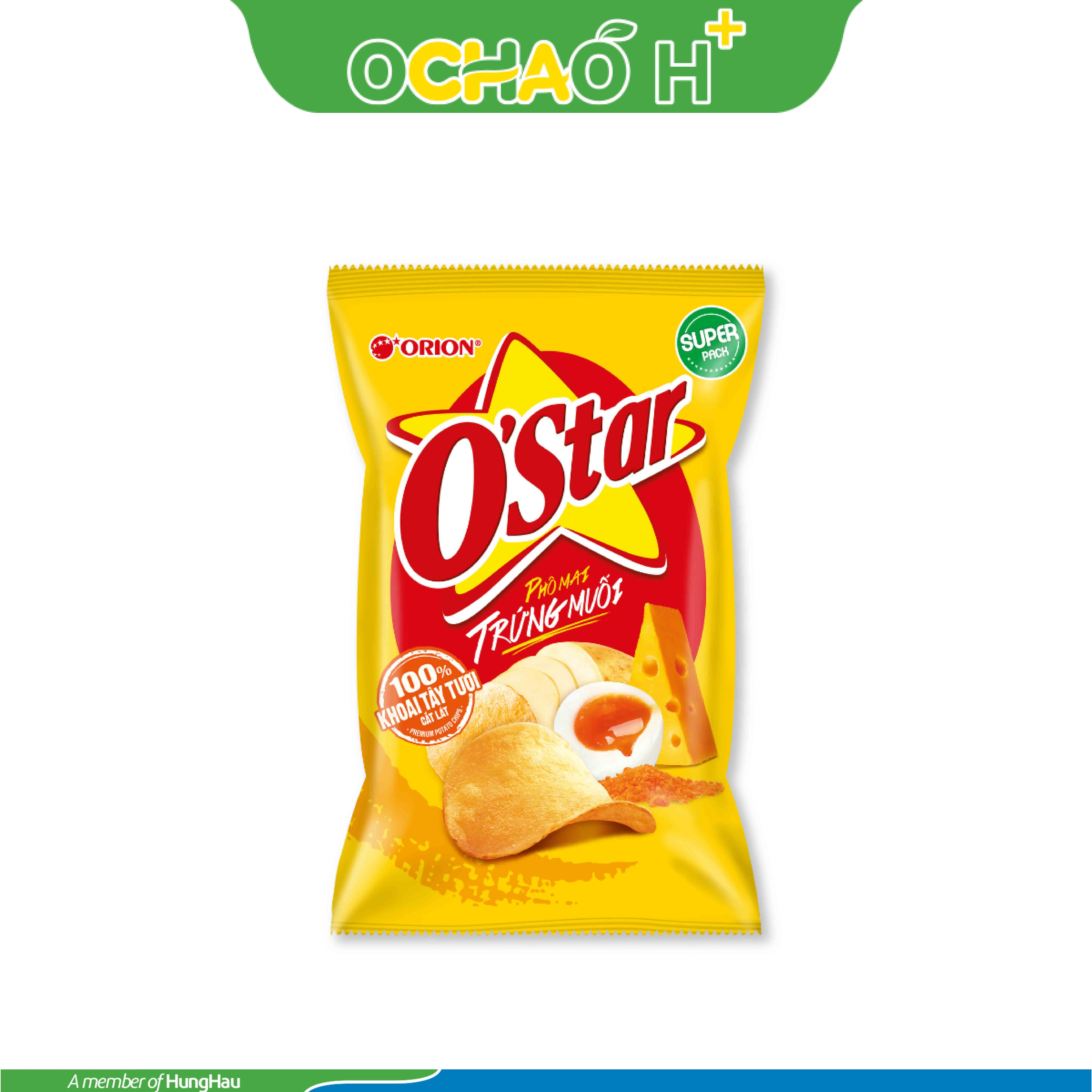 Bánh Ostar Phô mai Trứng Muối 56g