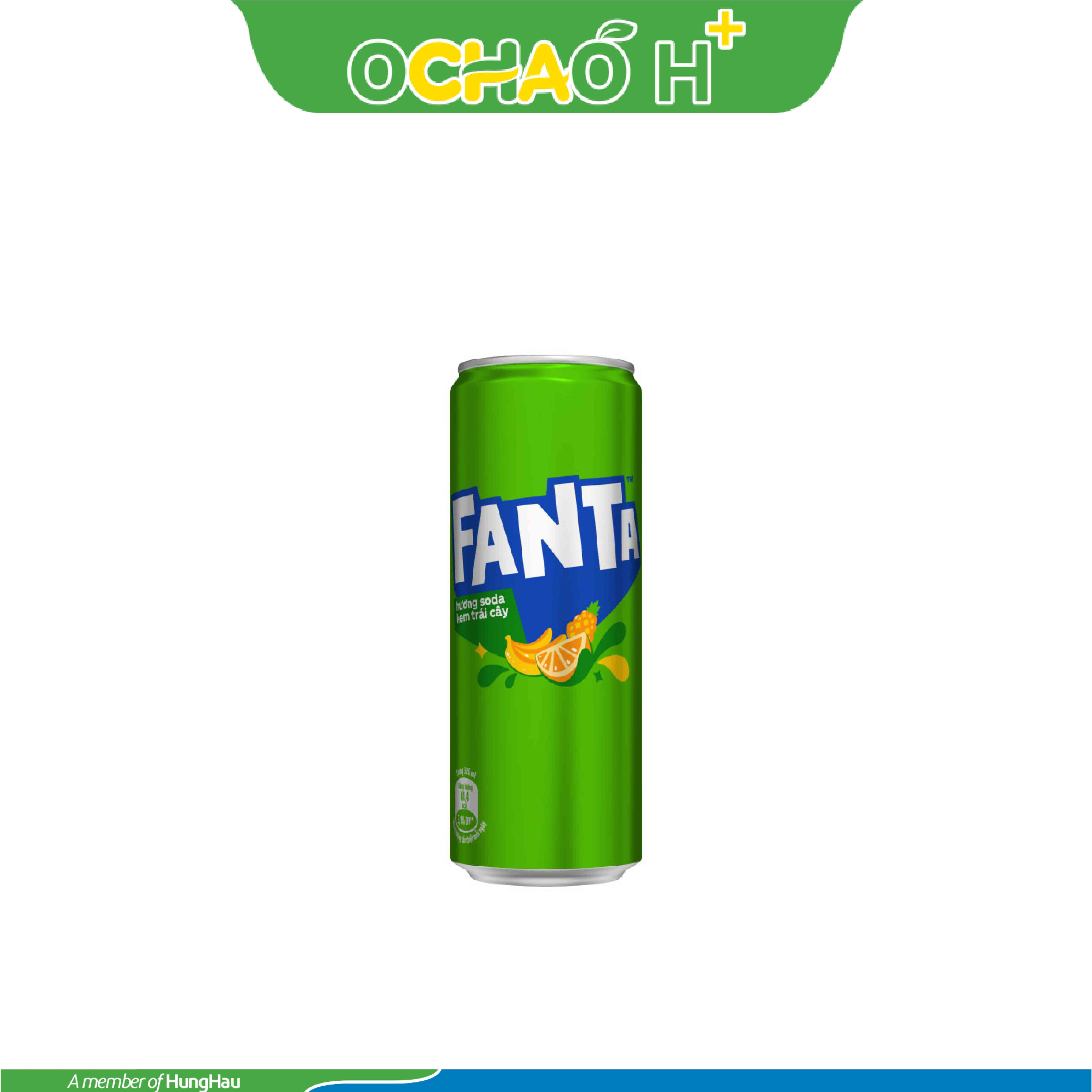 Fanta soda kem Lon 320ml