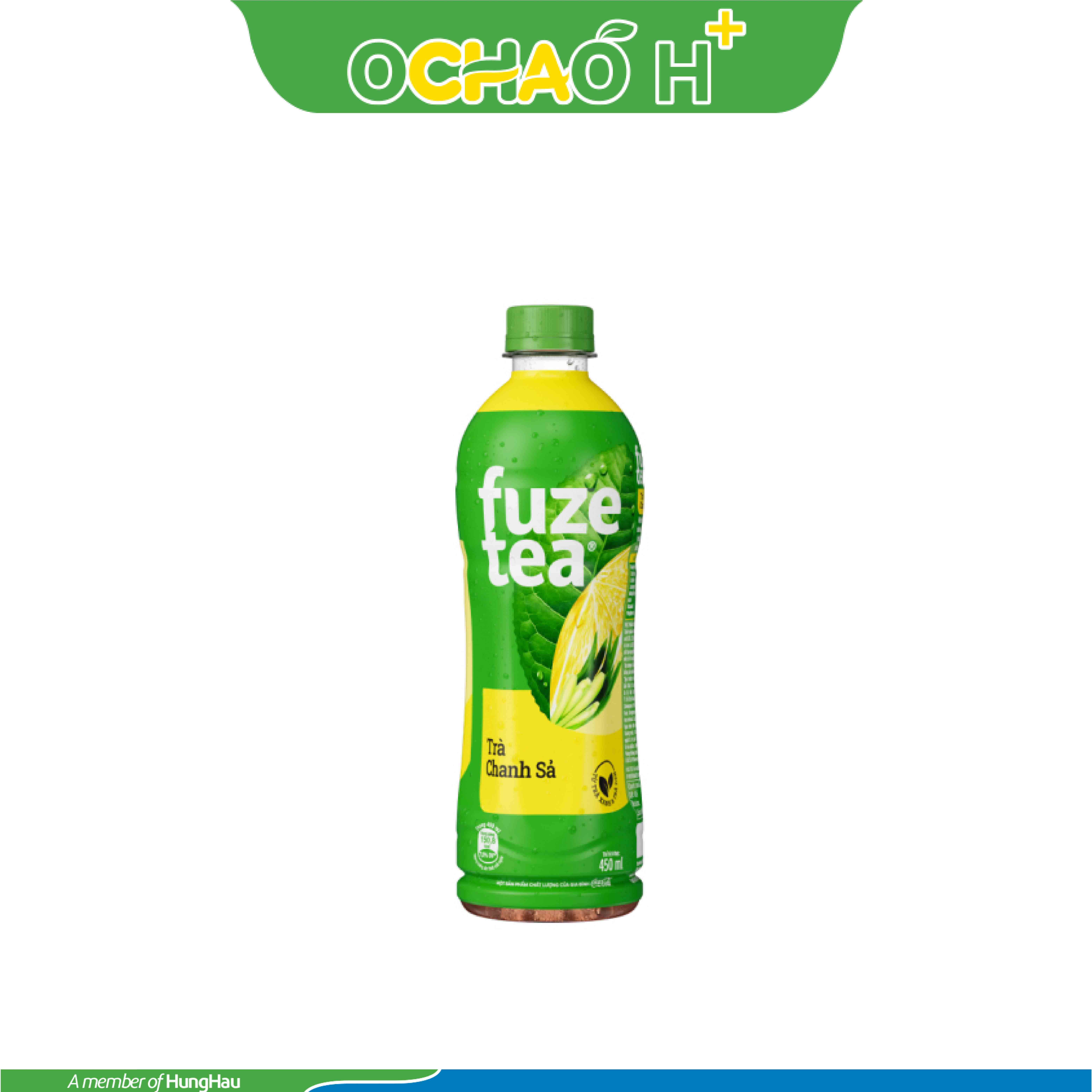 Trà chanh xả Chai 450ml