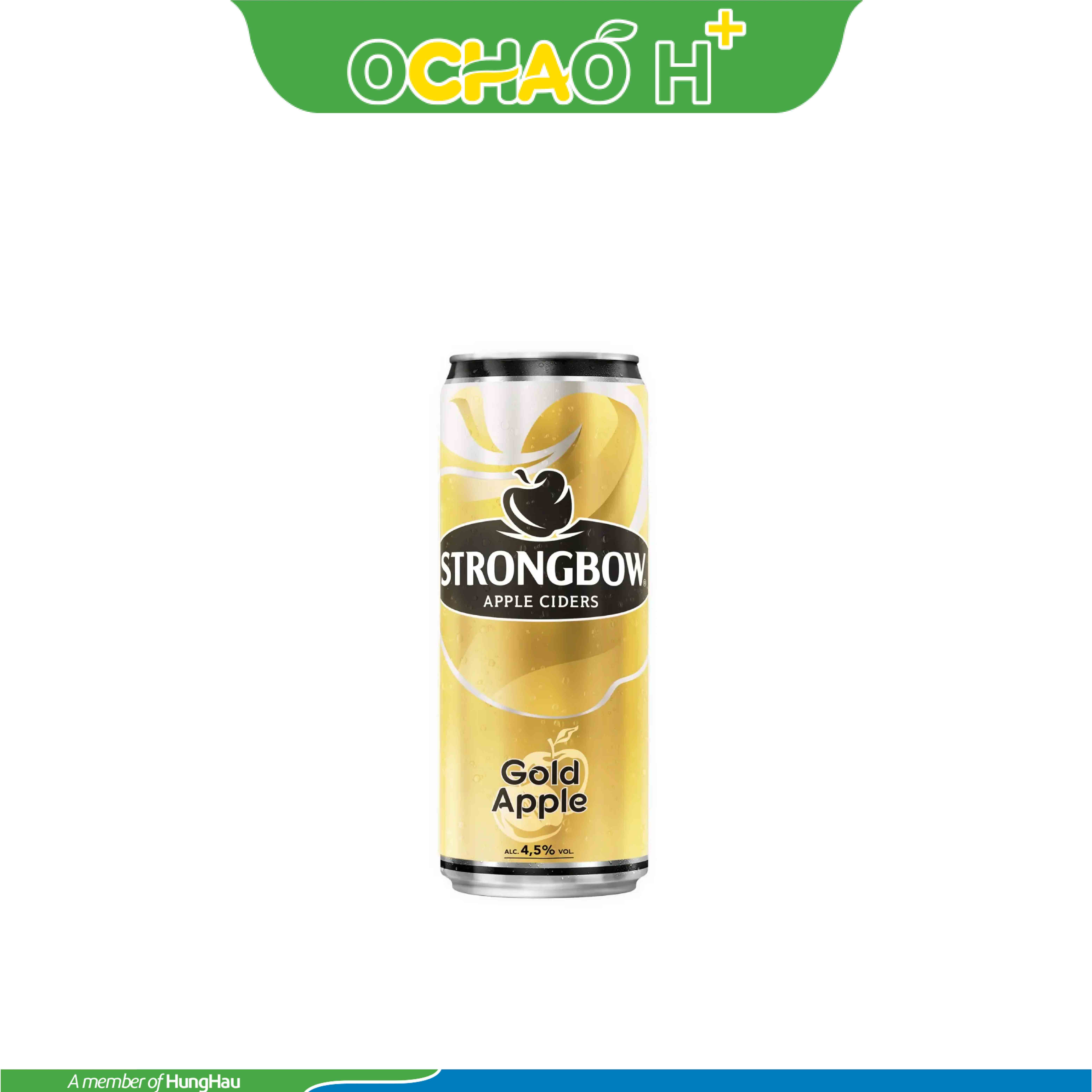 Nước Táo lên men Strongbow Mixed Lon 320Ml (vị táo vàng)