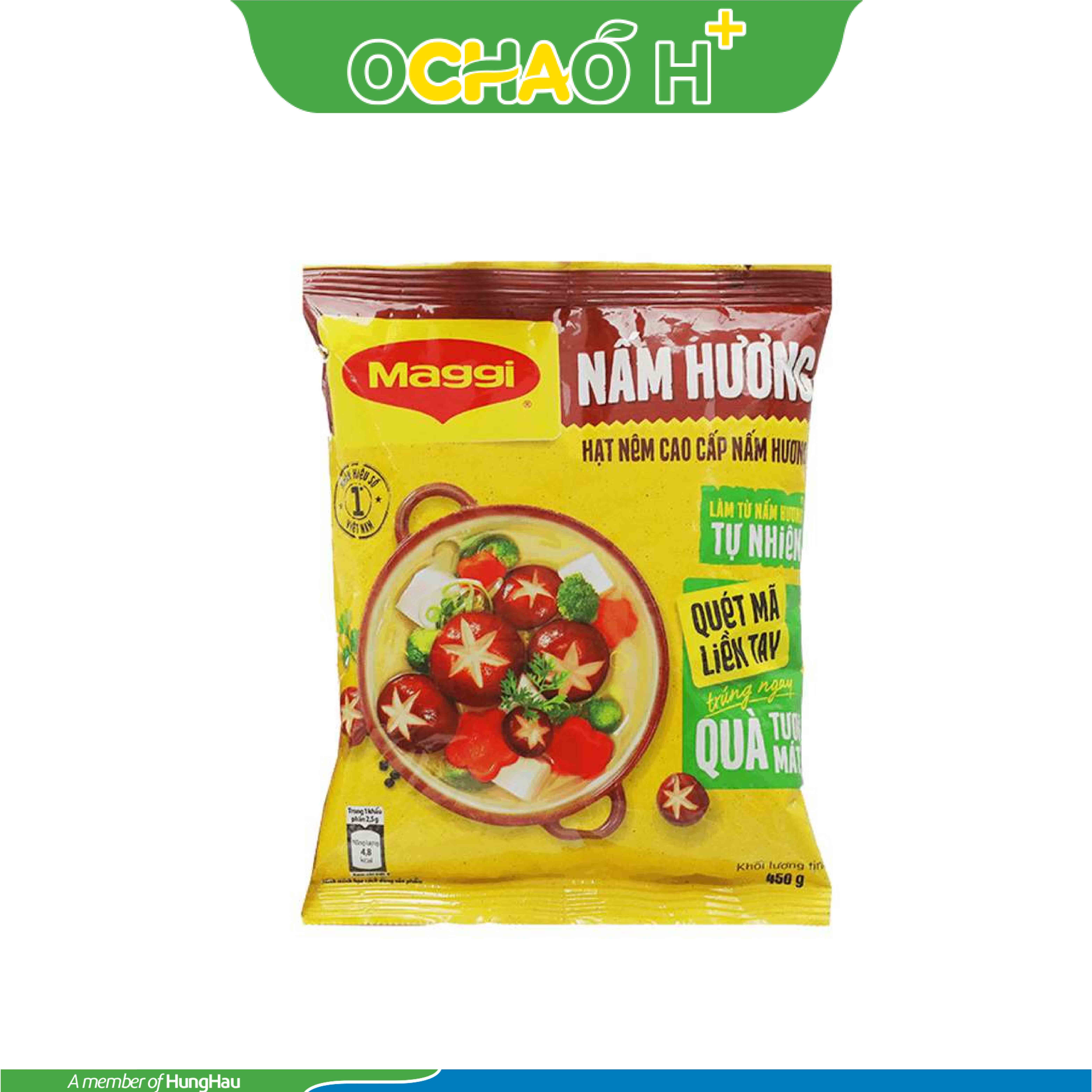 MAGGI HẠT NÊM NẤM HƯƠNG Gói 450g