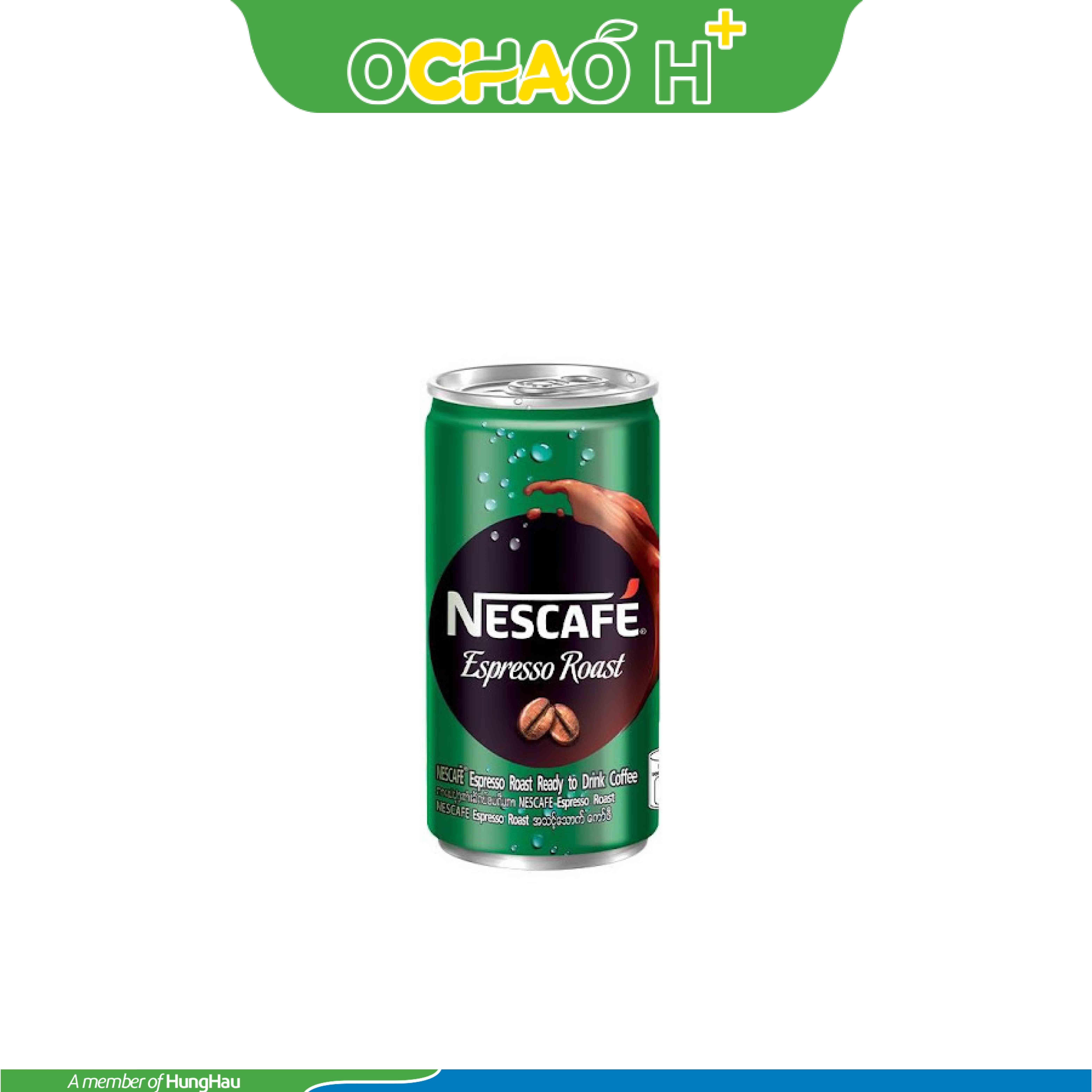 NESCAFE CÀ PHÊ UỐNG LIỀN ESPRESSOROAT AL Lon170ML