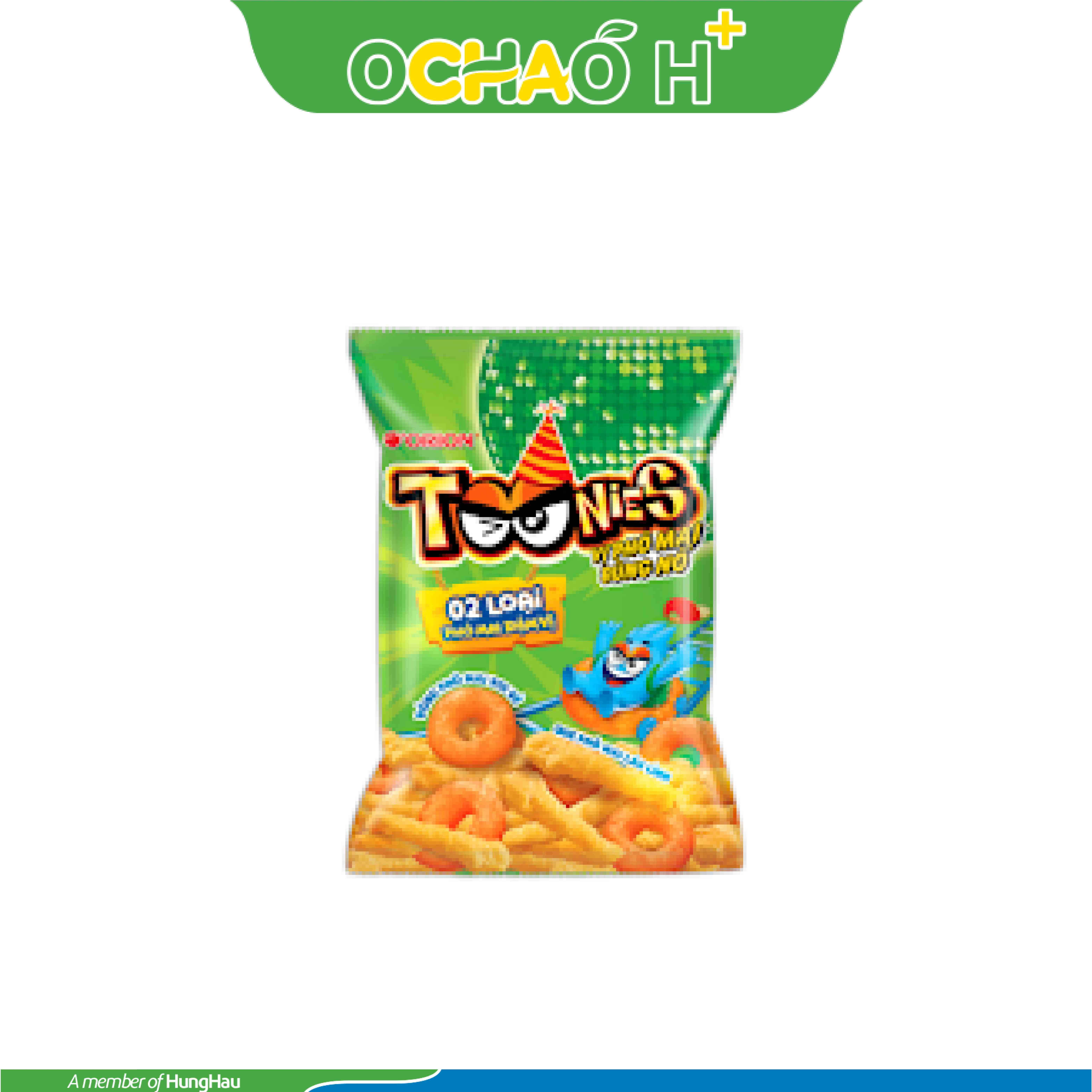 Bánh Snack Toonies vị Phô mai bùng nổ Gói 32g 