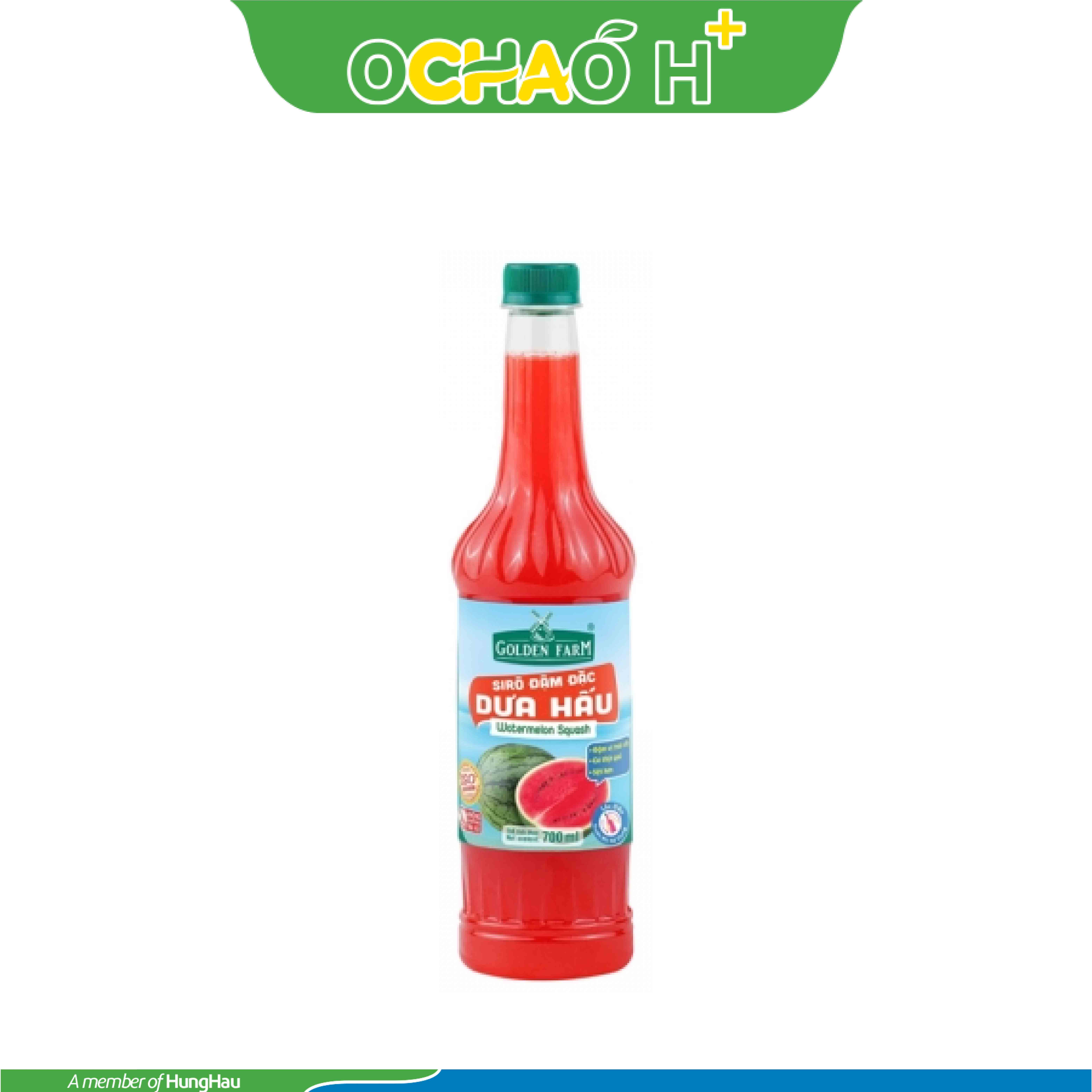 Sirô Đậm Đặc Dâu - Golden Farm Chai 100Ml