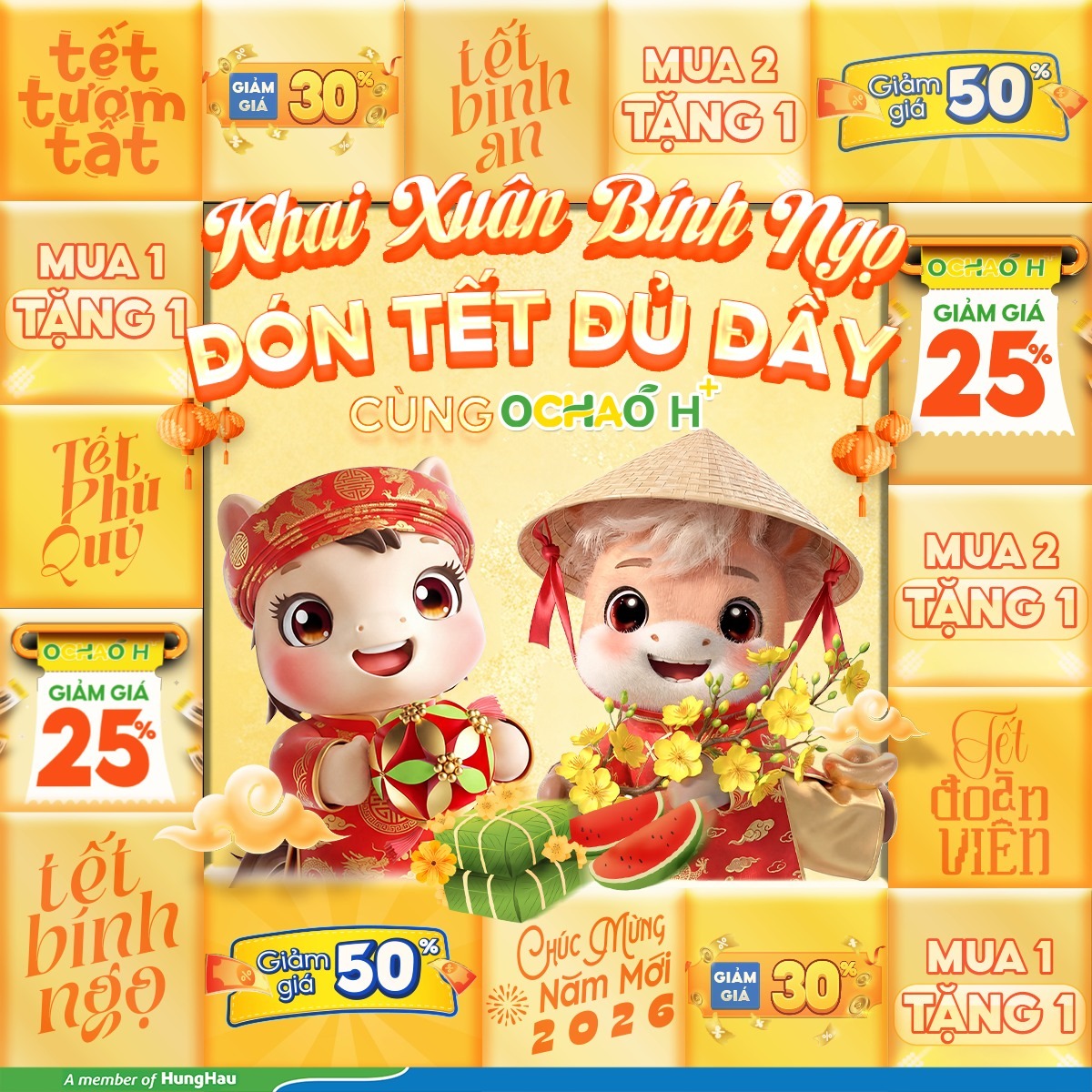 Siêu Thị OCHAO H⁺ HungHau FMCG