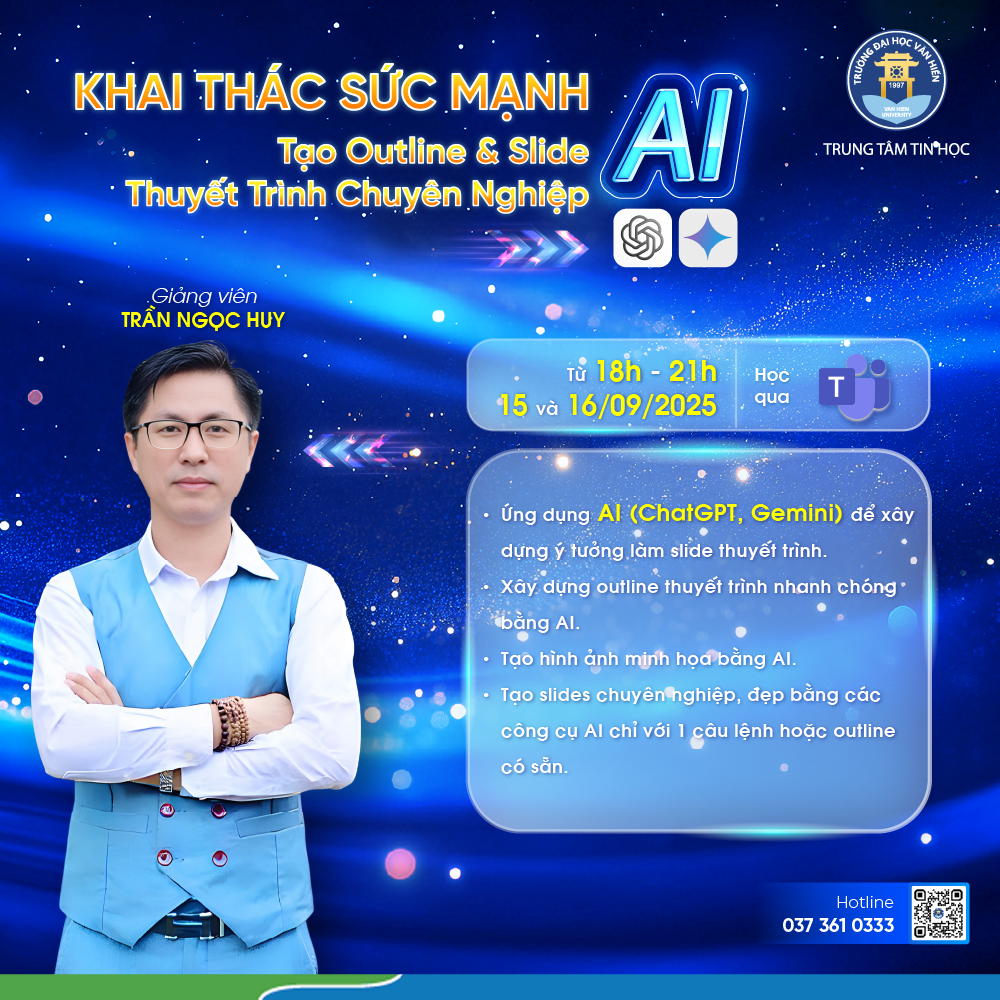 Thuyết Trình "Đỉnh Cao" Cùng AI: Làm Chủ Outline & Slide Chỉ Trong Tích Tắc!