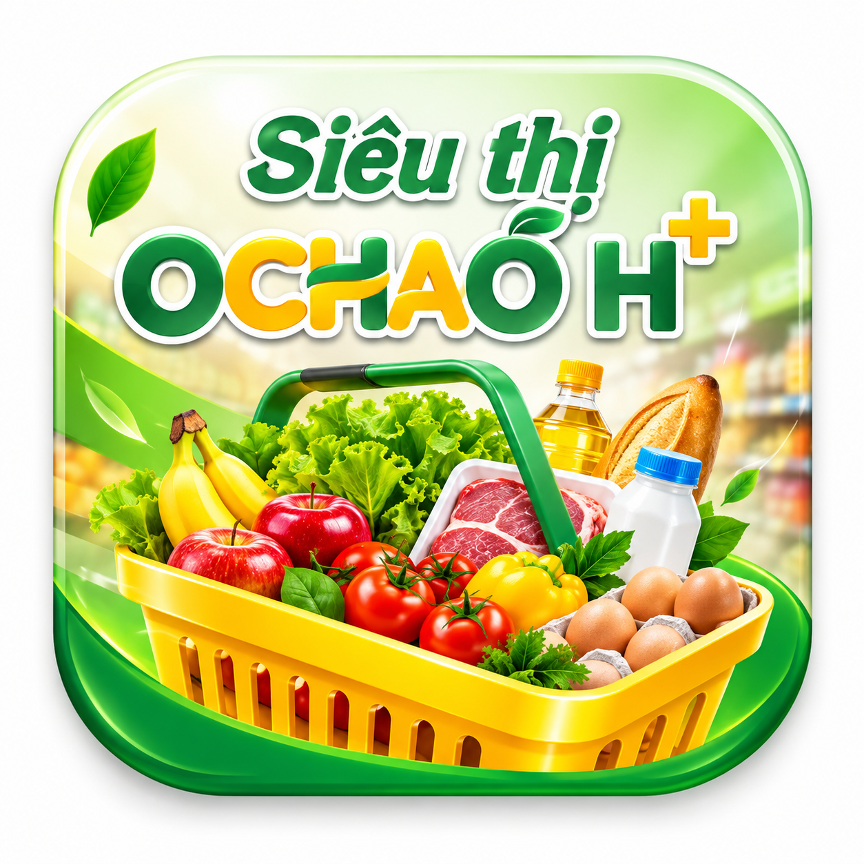 Siêu Thị       OCHAO H⁺       HungHau FMCG  