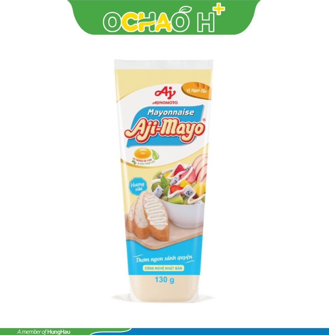 Xốt mayonnaise Ngọt dịu Aji-mayo 130g