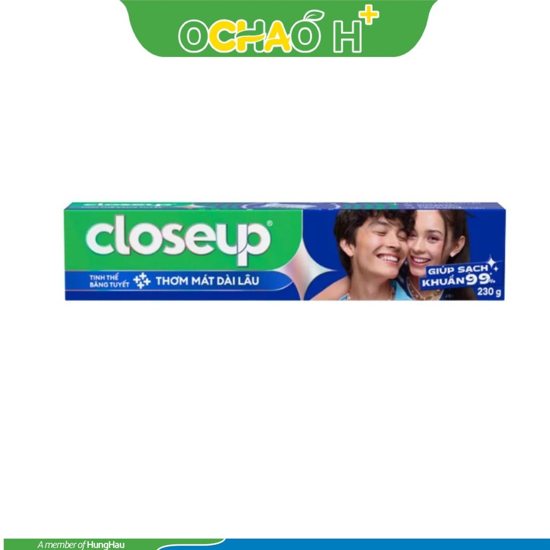 CLOSEUP Kem đánh răng Tinh Thể Băng Tuyết Ống 230g