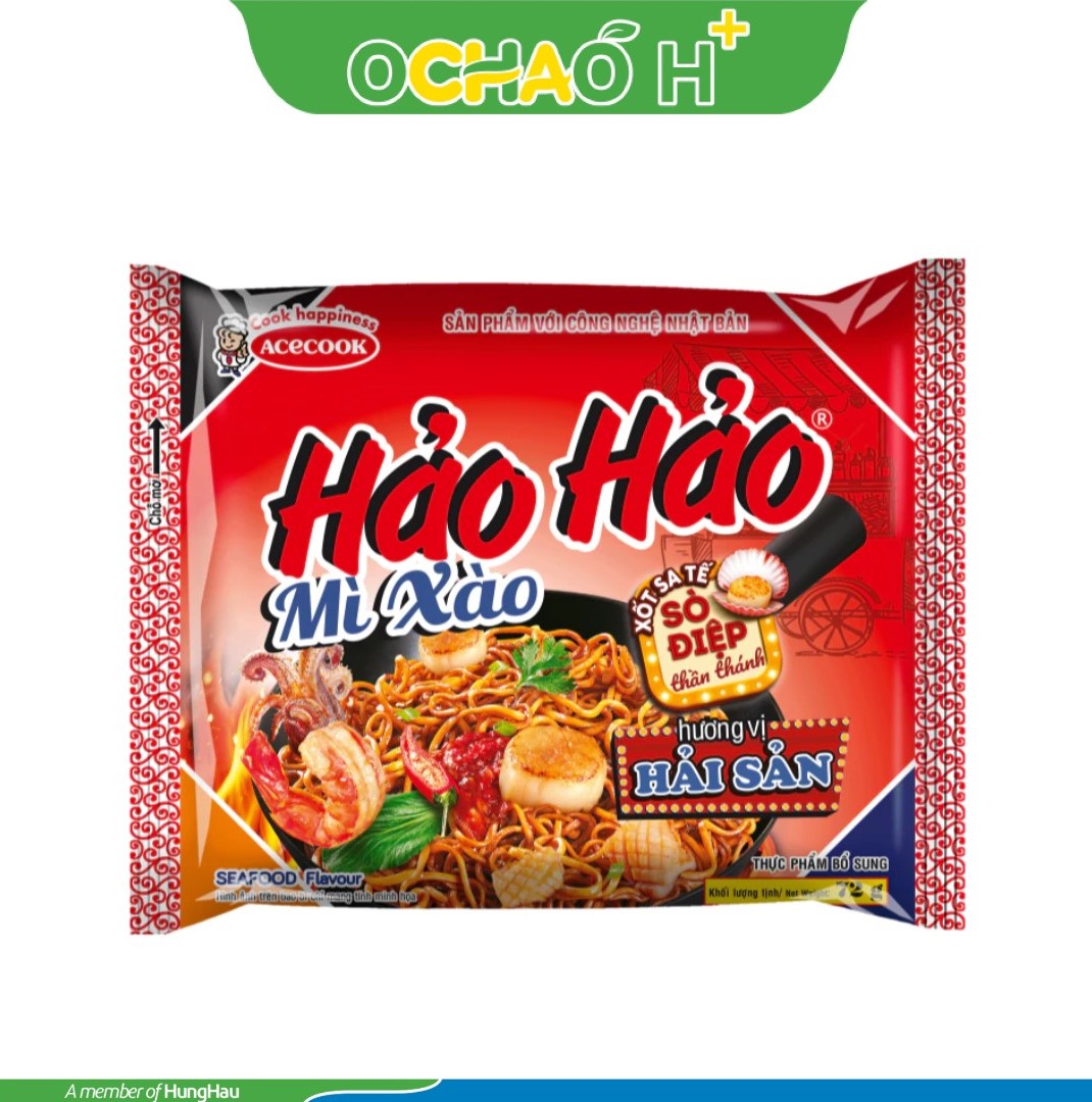 Mì hảo hảo xào hải sản