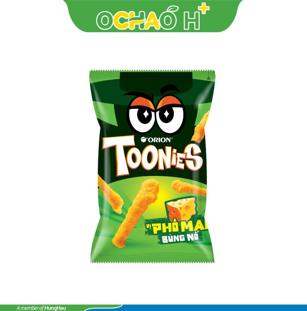 Bánh Snack Toonies vị Phô mai bùng nổ Gói 60g