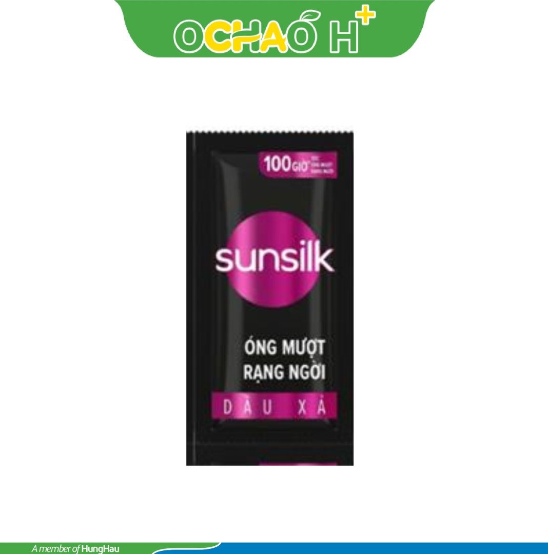 SUNSILK Dầu Xả Óng Mượt Rạng Ngời 6G (Dây 10 gói)