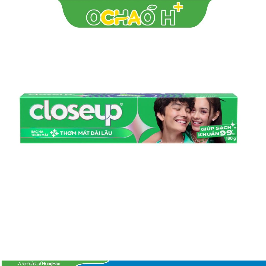 CLOSEUP Kem đánh răng Bạc Hà Thơm Mát  ống 180g