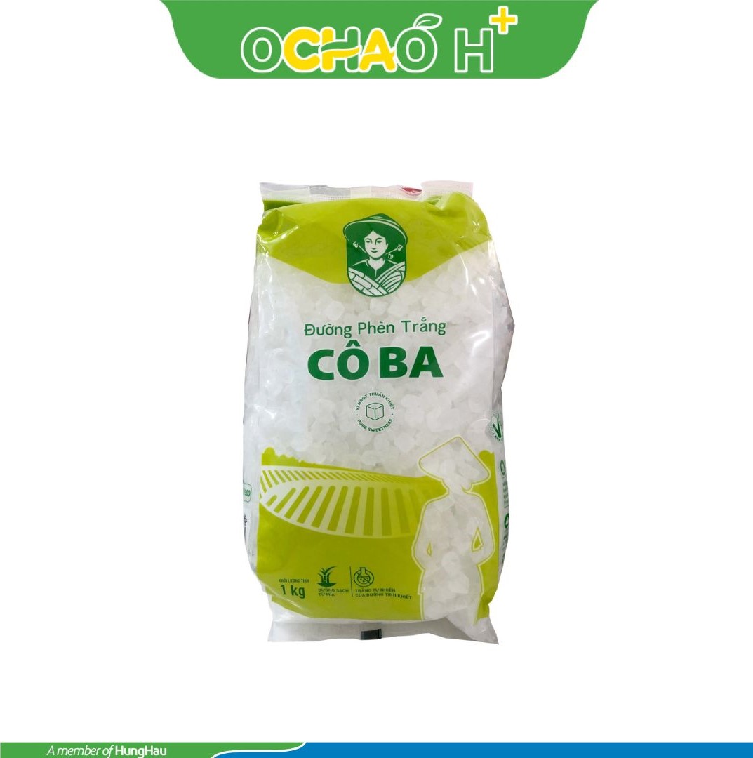 Đường Phèn Cô Ba Trắng Gói 1kg