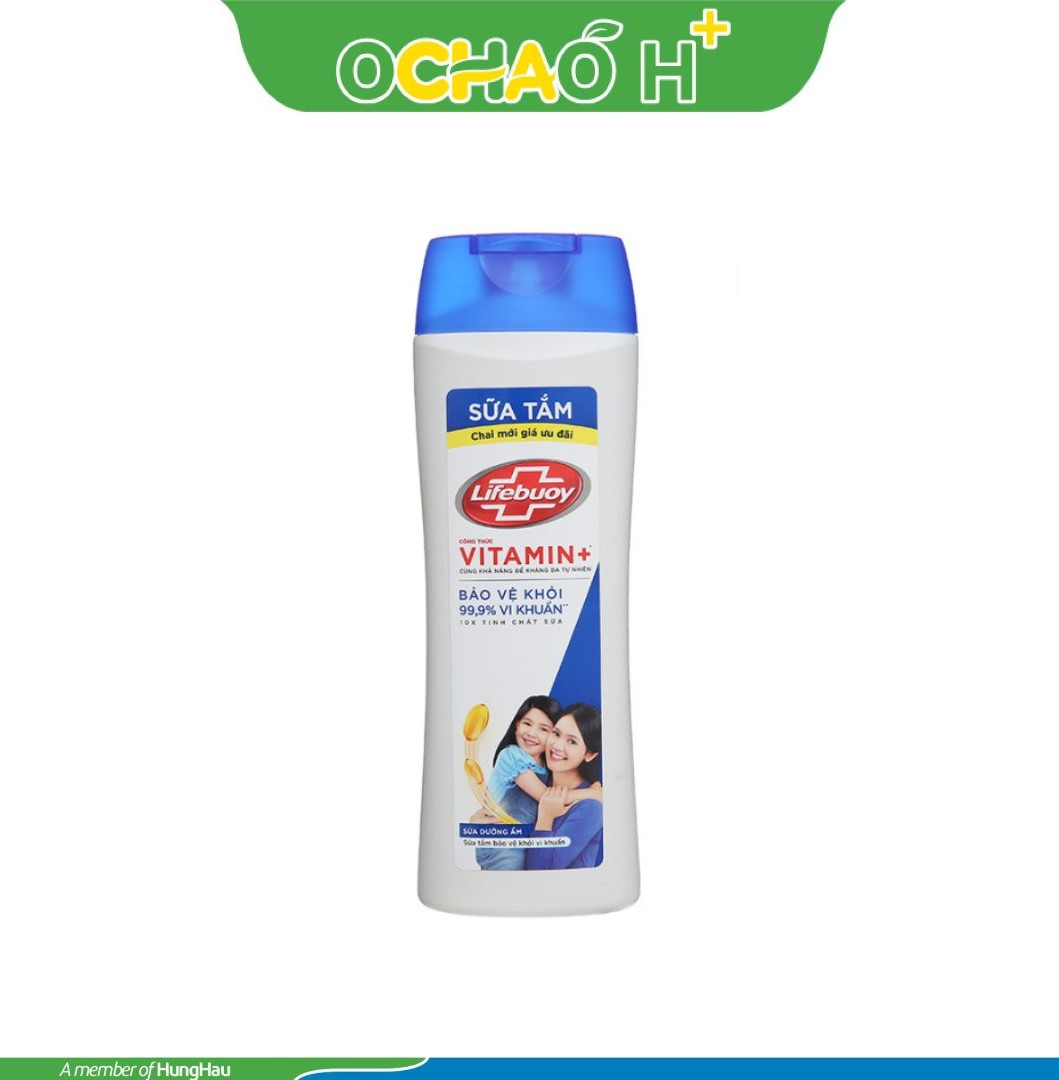 LIFEBUOY sữa tắm chăm sóc da Chai 350g