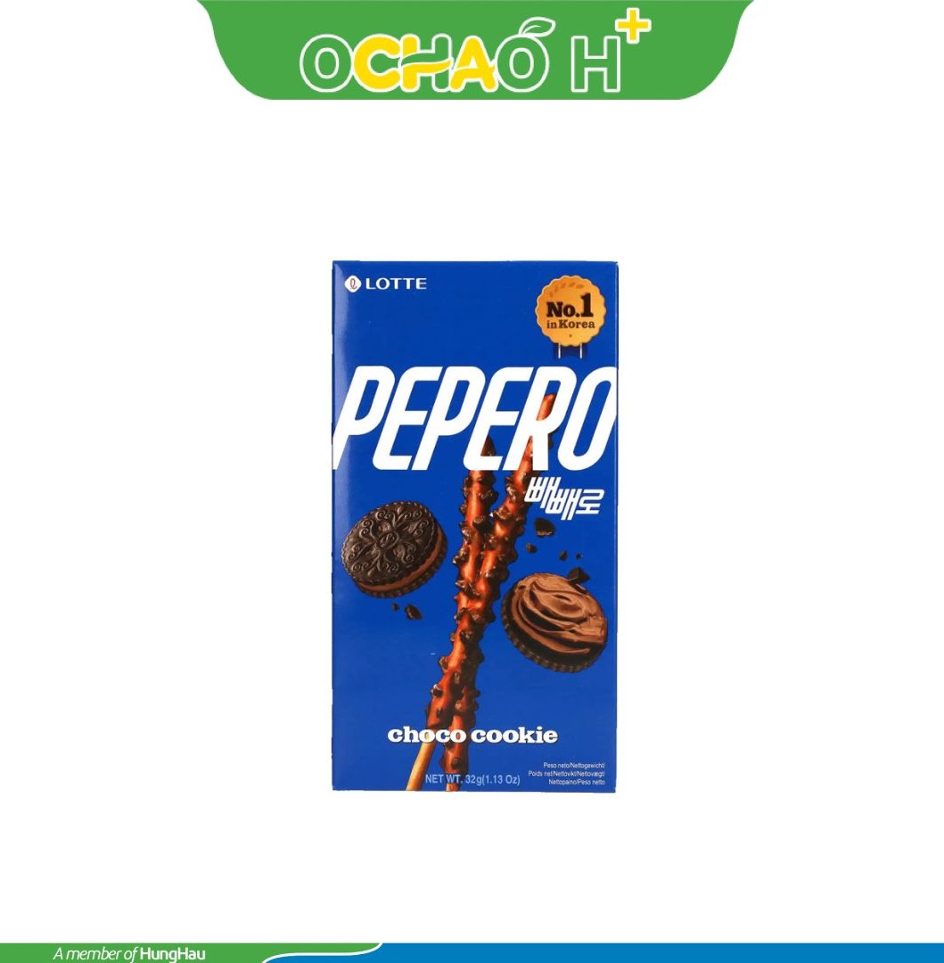 Bánh que Lotte Pepero Choco Cookie Hộp 32g