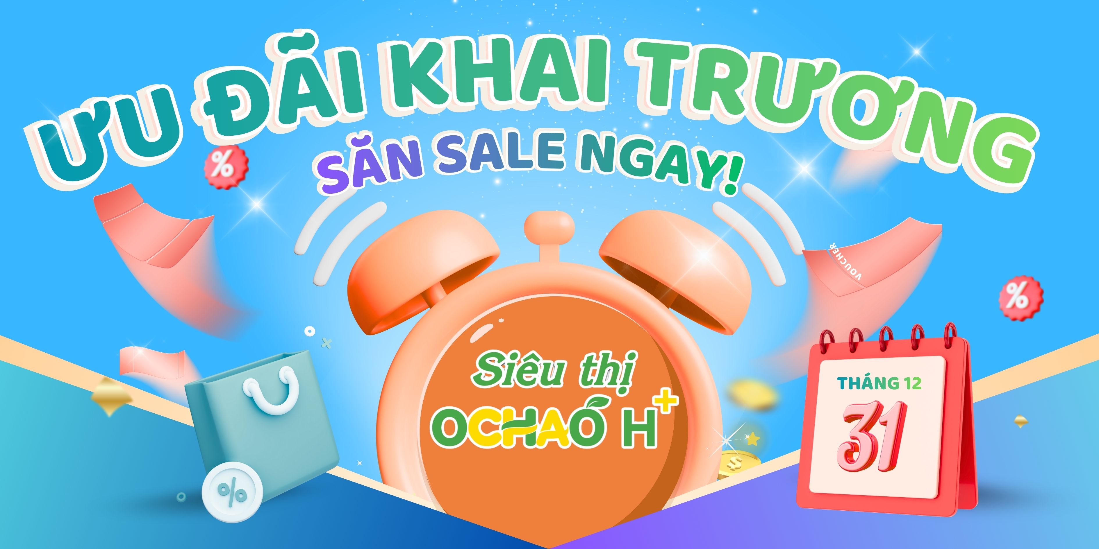 Siêu Thị       OCHAO H⁺       HungHau FMCG  