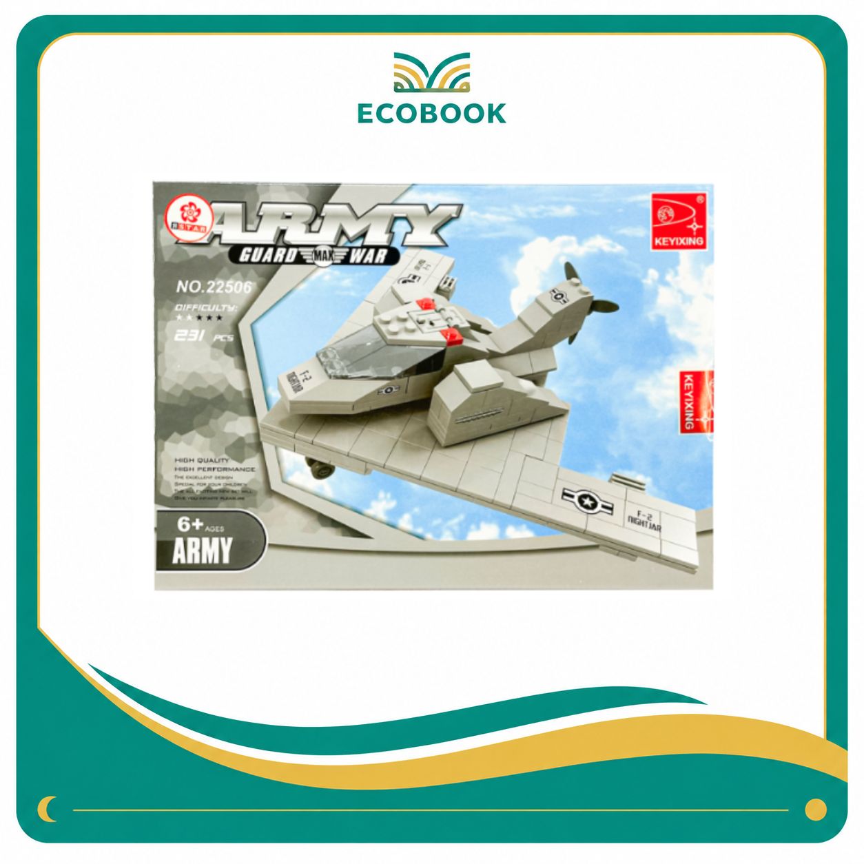 Đồ Chơi Lắp Ráp Máy Bay Chiến Đấu 22506