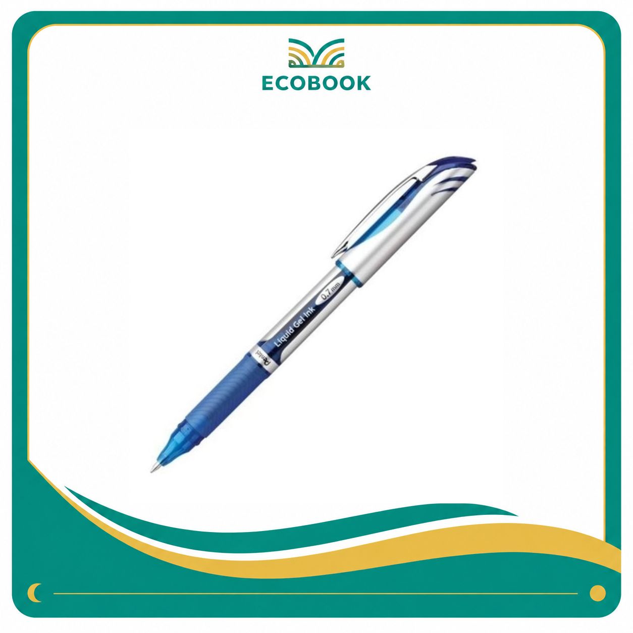 Bút Bi Nước Pentel BL57 0.7mm Màu Xanh