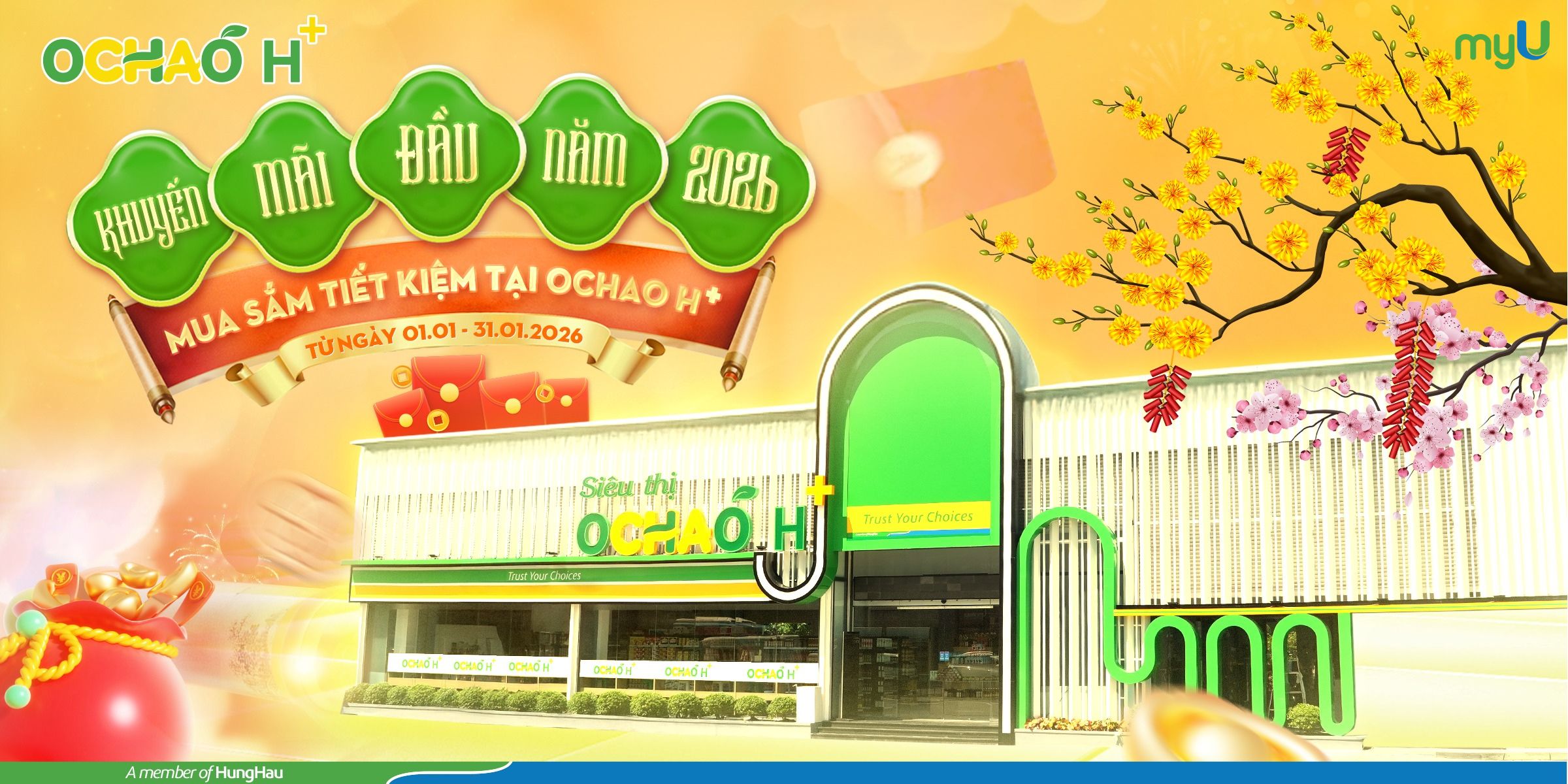 Siêu Thị OCHAO H⁺ HungHau FMCG