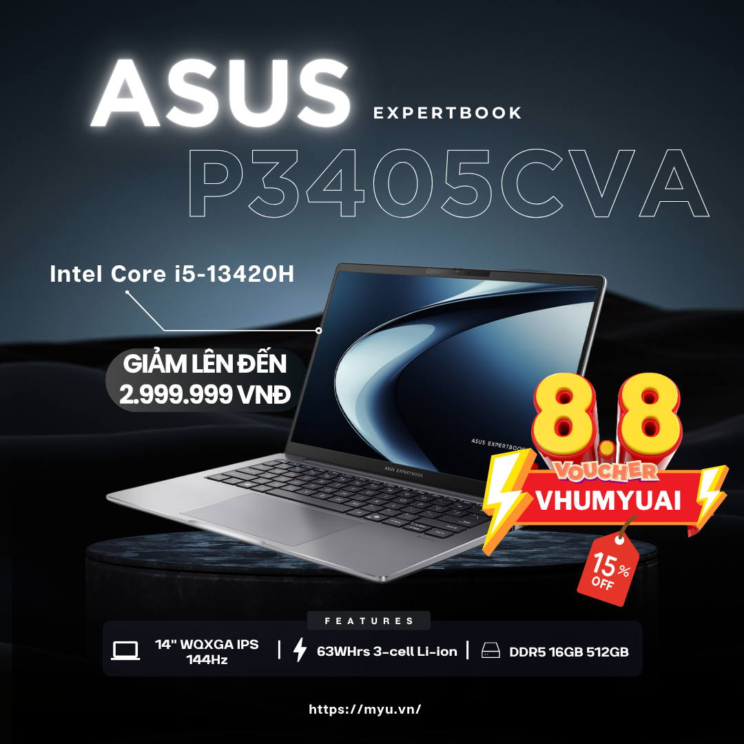ASUS ExpertBook P3405CVA (Intel Core i5-13420H)