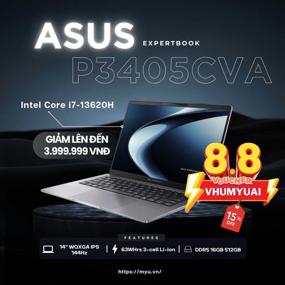 ASUS ExpertBook P3405CVA (Intel Core i7-13620H)