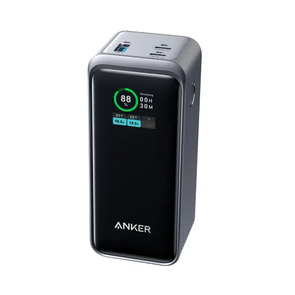 Sạc dự phòng Anker Prime 2C1A 200W 20000mah Đen (Black) B2C_A1336