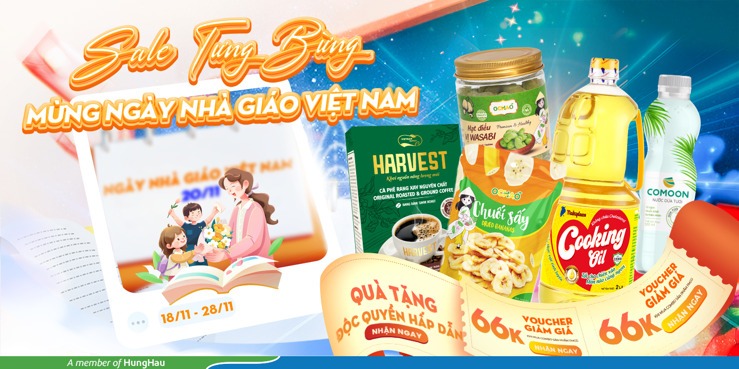 Siêu Thị       OCHAO H⁺       HungHau FMCG  