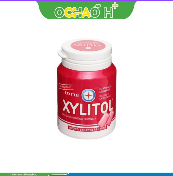 Kẹo Gum Xylitol Strawberrymint