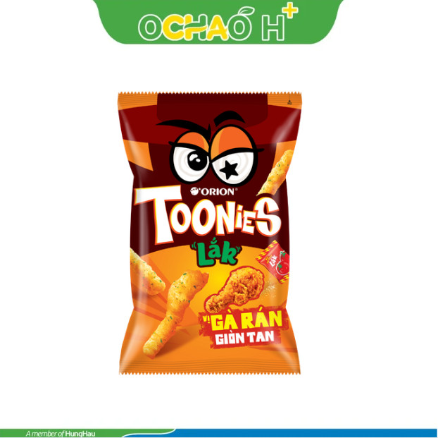 Bánh Snack vị gà BBQ Toonies Gà Gói 60g