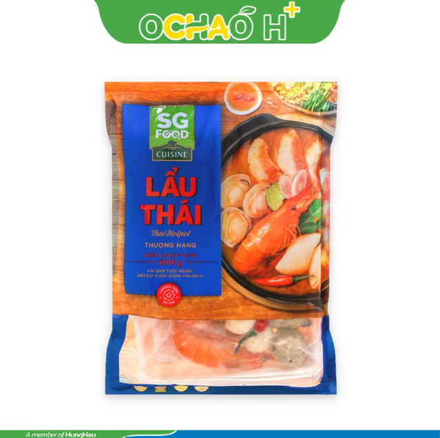 Hải sản làm lẩu thái 500gr