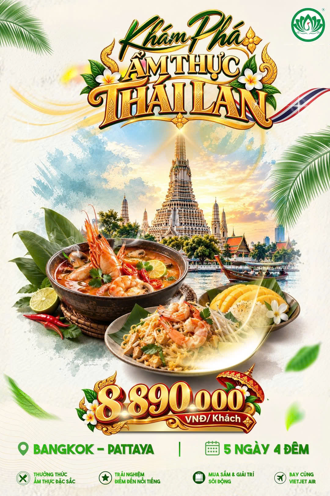 Thái Lan - 5 Ngày 4 Đêm